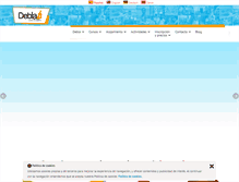 Tablet Screenshot of debla.com